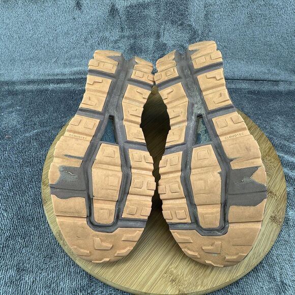 On Cloudvista Waterproof Shoes Womens Size 8.5 Brown Trail Running CloudTec - Picture 8 of 10